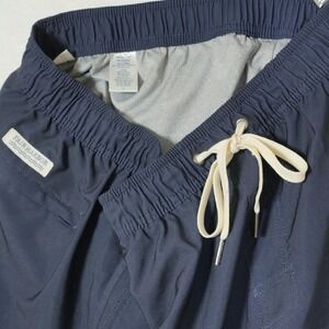 Fair Harbor The Anchor Blue Colorblock Men's Size L Swim Trunks Coolmax‎ Lining